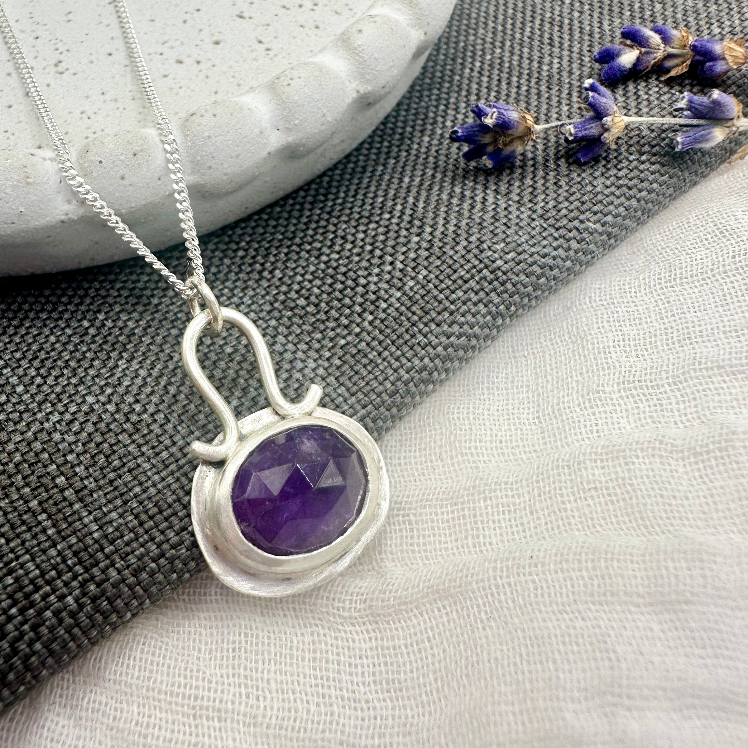 Amethyst Sofia Necklace