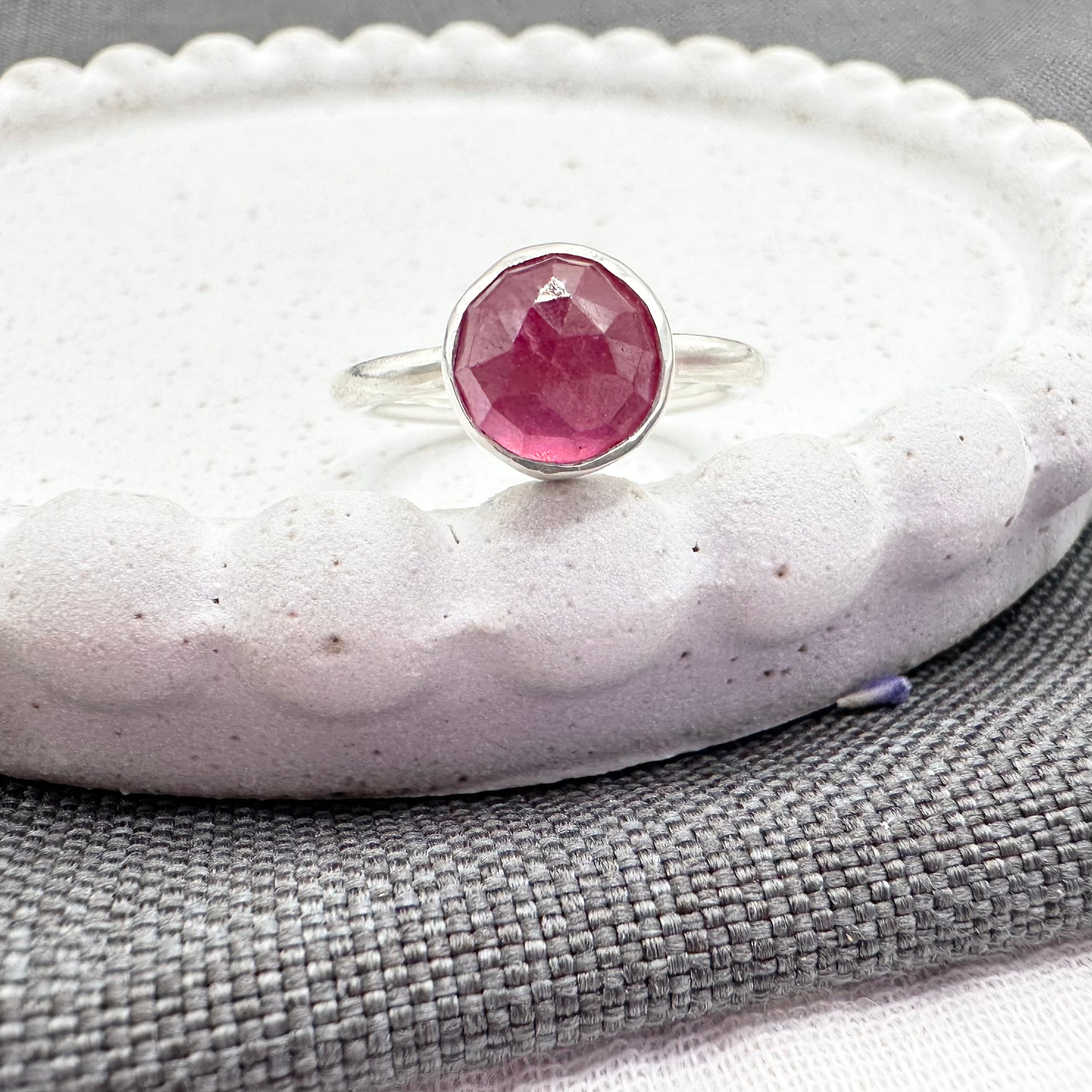 Pink Sapphire Esme Ring