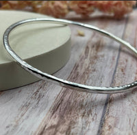 Solid 3mm Sterling Bangle