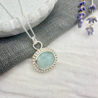 Adeline Necklace - Aquamarine