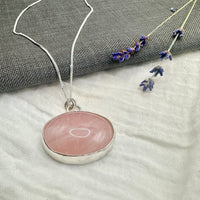 Statement Rose Quartz Necklace