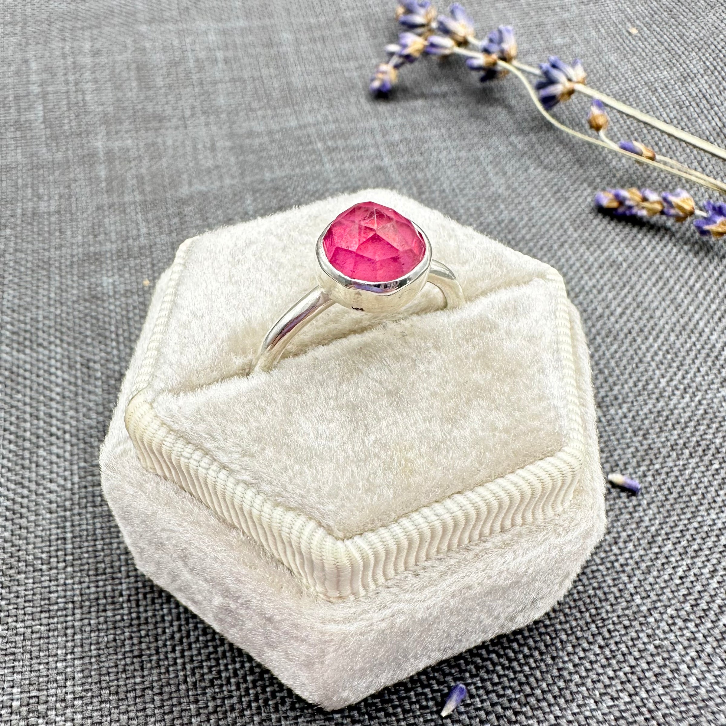 Pink Sapphire Esme Ring