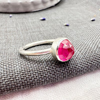 Pink Sapphire Esme Ring