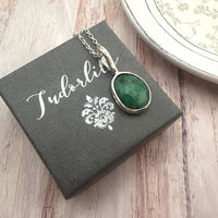 Aurelia Necklace in Emerald