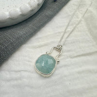 Florence Necklace in Aquamarine