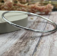 Solid 3mm Sterling Bangle