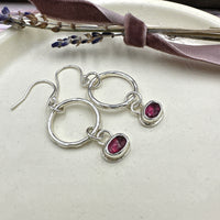 Garnet Earrings