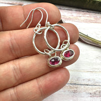 Garnet Earrings