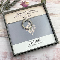 3 Ring Entwined Ring Mixed Metal Earrings