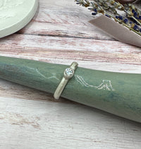 Claire - Moissanite Ring
