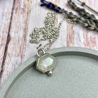 Rainbow Moonstone Necklace