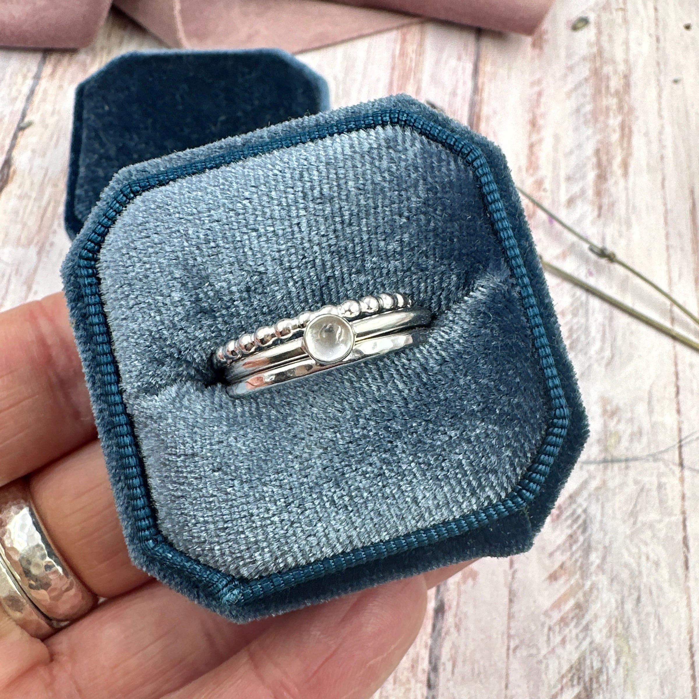 Nathalie Bespoke Ring Set