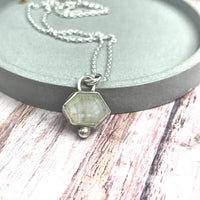 Rainbow Moonstone Necklace