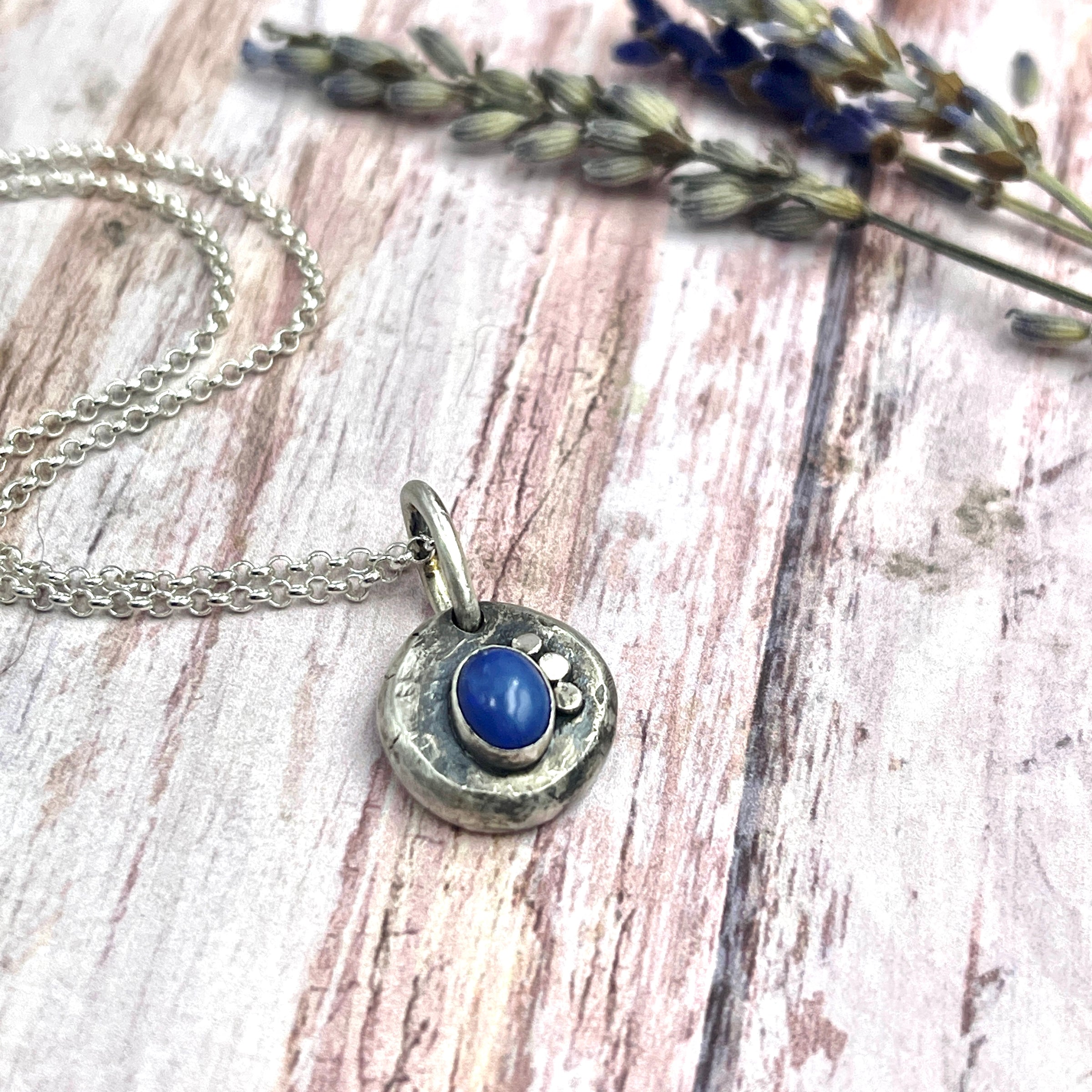 Blue Opal Necklace