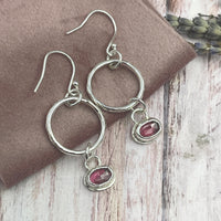 Garnet Earrings