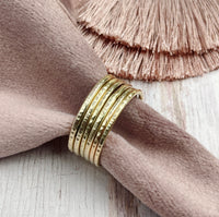 9ct Solid Gold Textured Ring