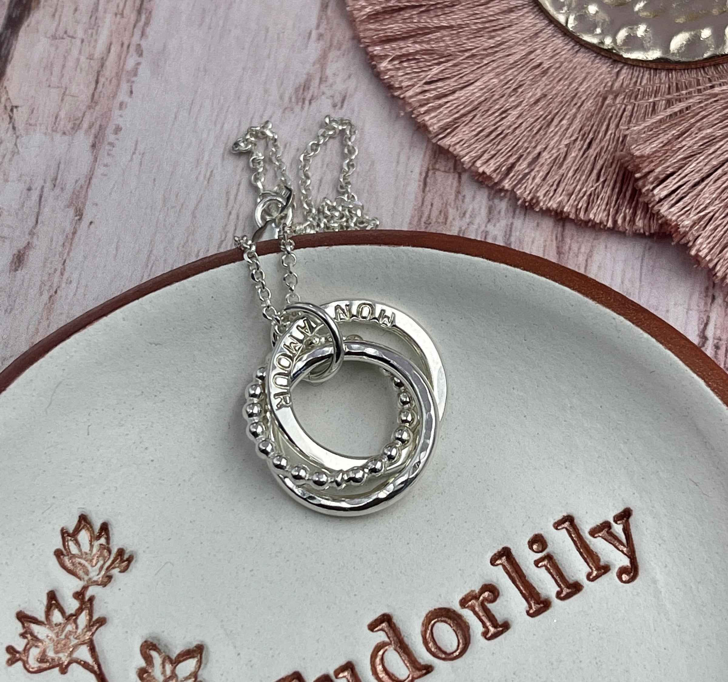 Chloe Petite Silver Names Necklace