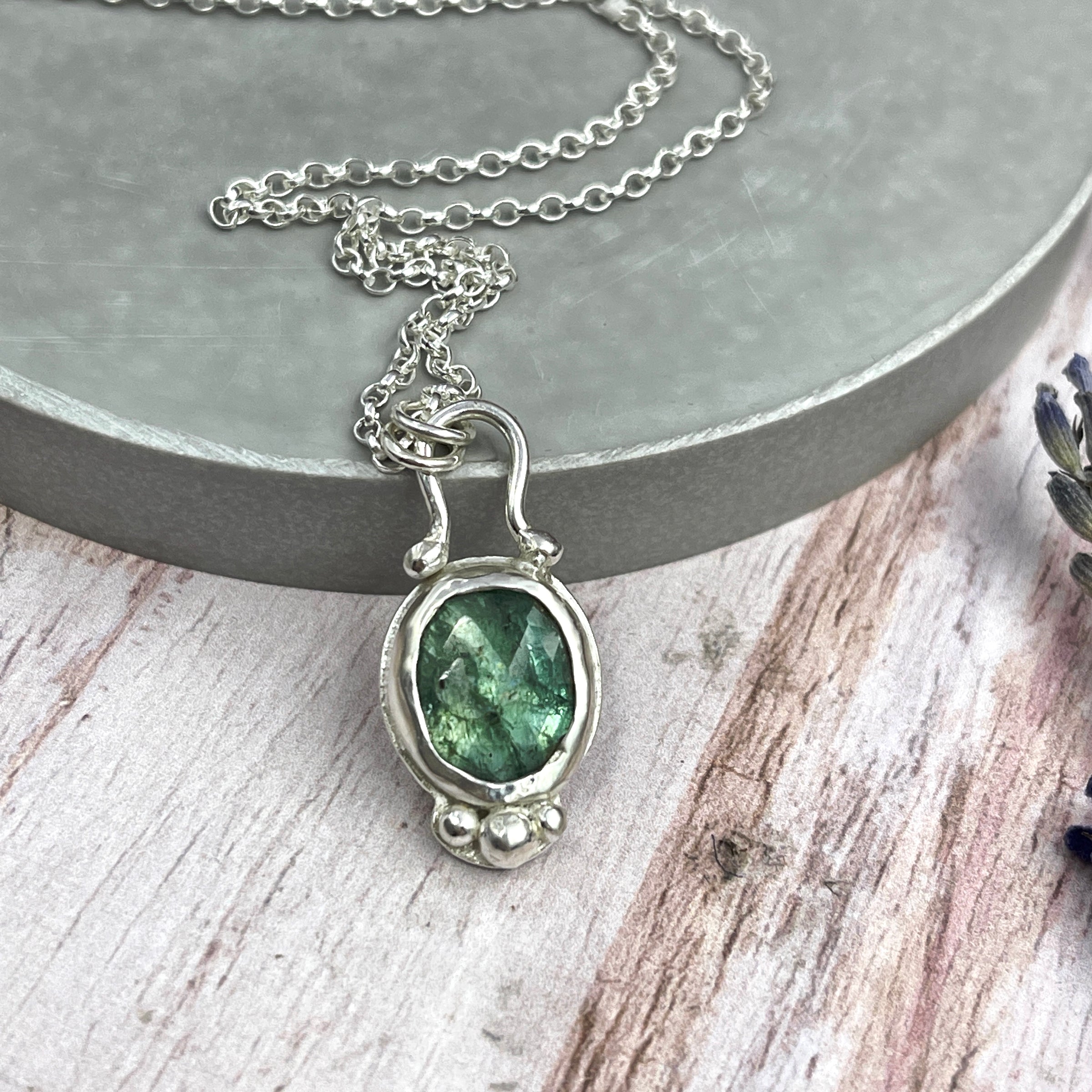 Mint Kyanite Necklace