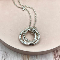 Chloe Petite Silver Names Necklace