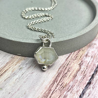 Rainbow Moonstone Necklace