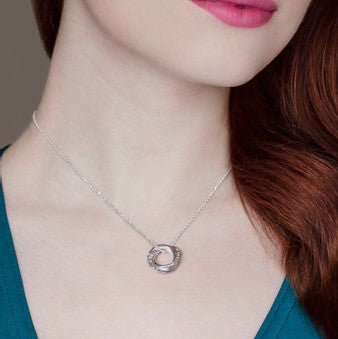 Petite Name Ring Necklace