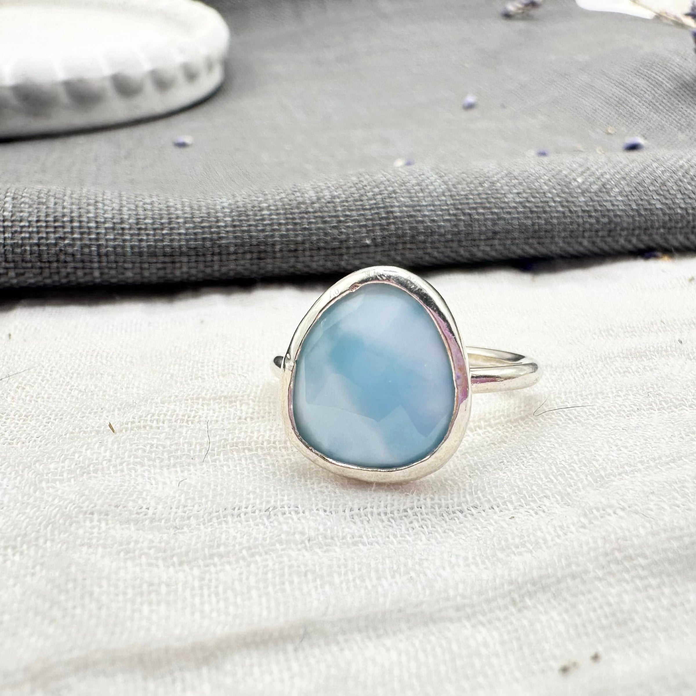 Larimar Ring - Esme