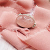 Statement Rose Quartz Ring