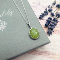 Aurelia Necklace in Peridot