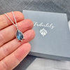 Blue Moss Kyanite Necklace