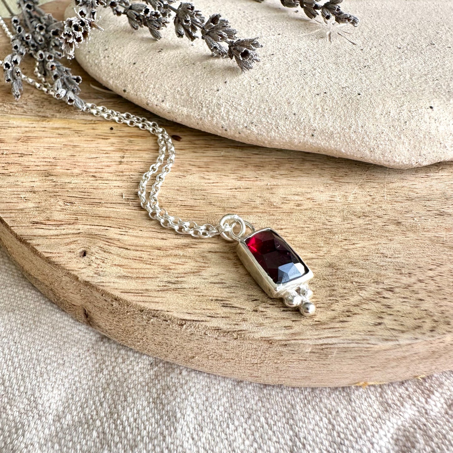 Garnet Necklace