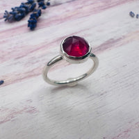 Pink Sapphire Esme Ring