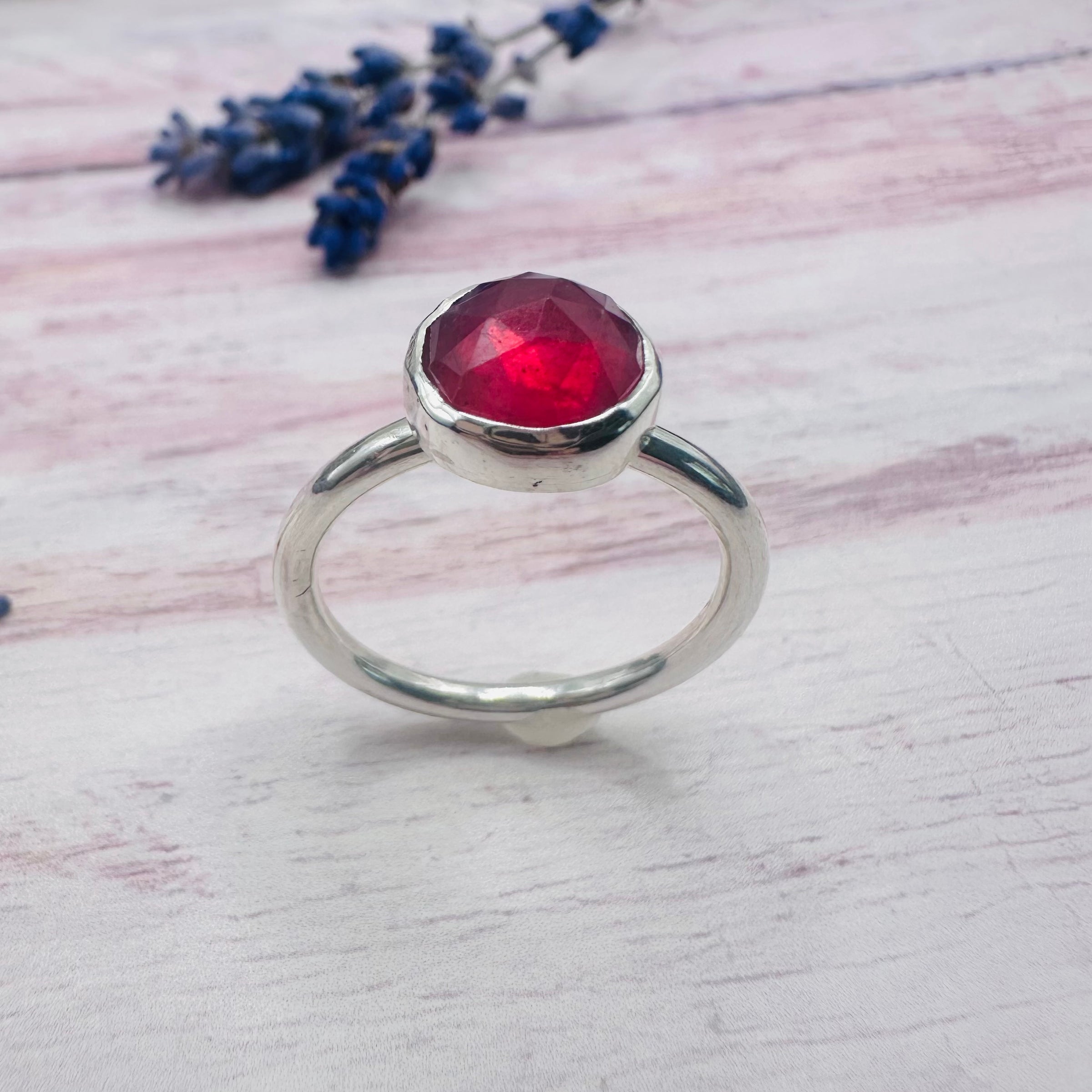 Pink Sapphire Esme Ring