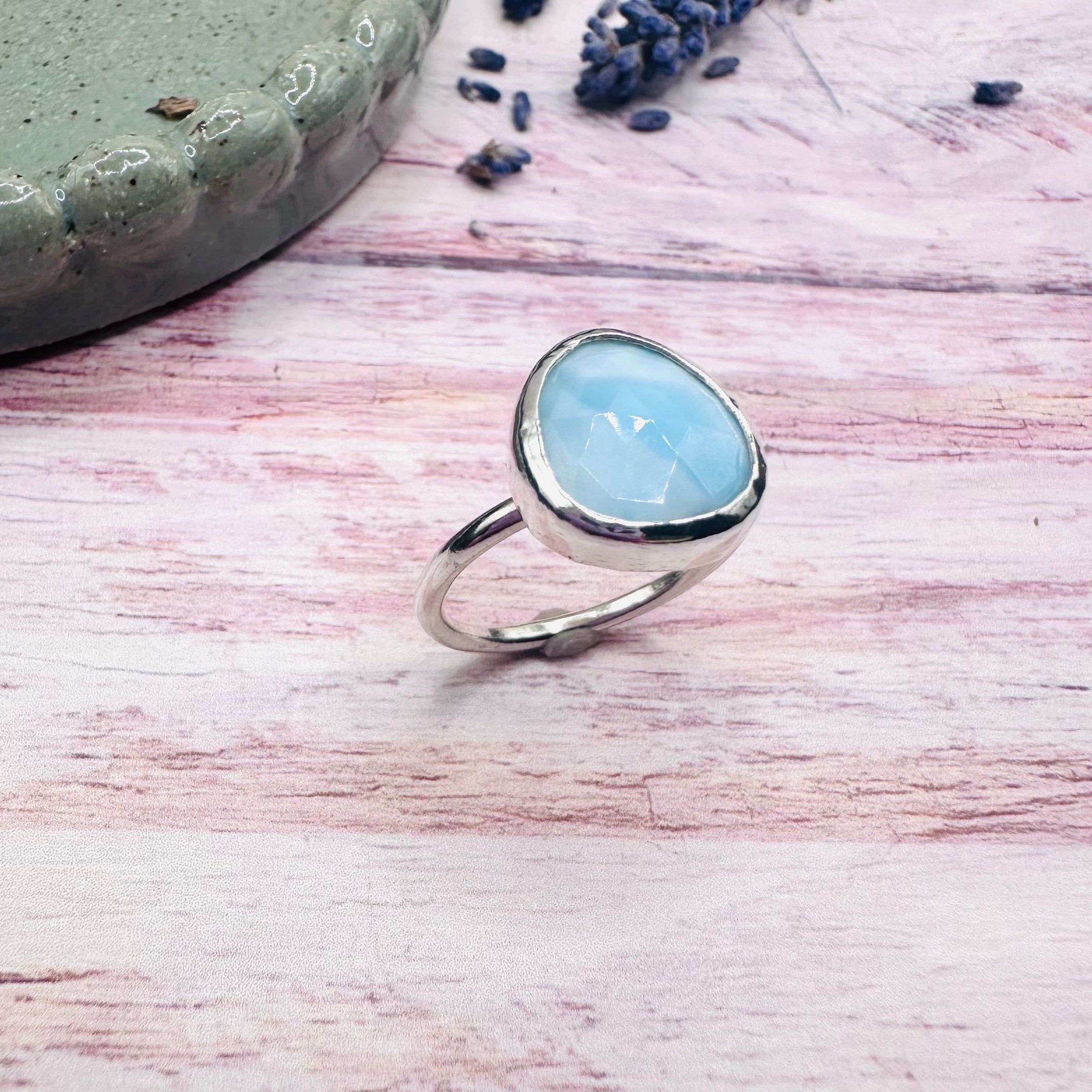 Larimar Ring - Esme