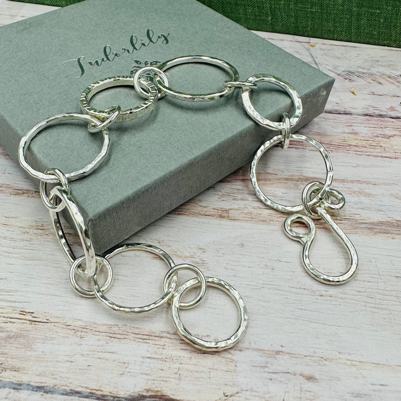 Chunky Hallmarked Silver Bracelet