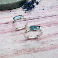 Icy Mint Kyanite Ring