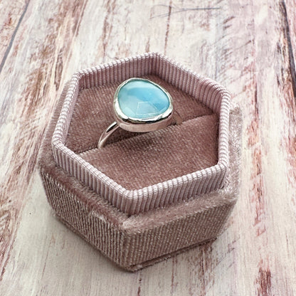 Larimar Ring