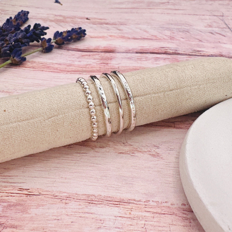 Leisel Sterling Rings
