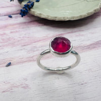 Pink Sapphire Esme Ring