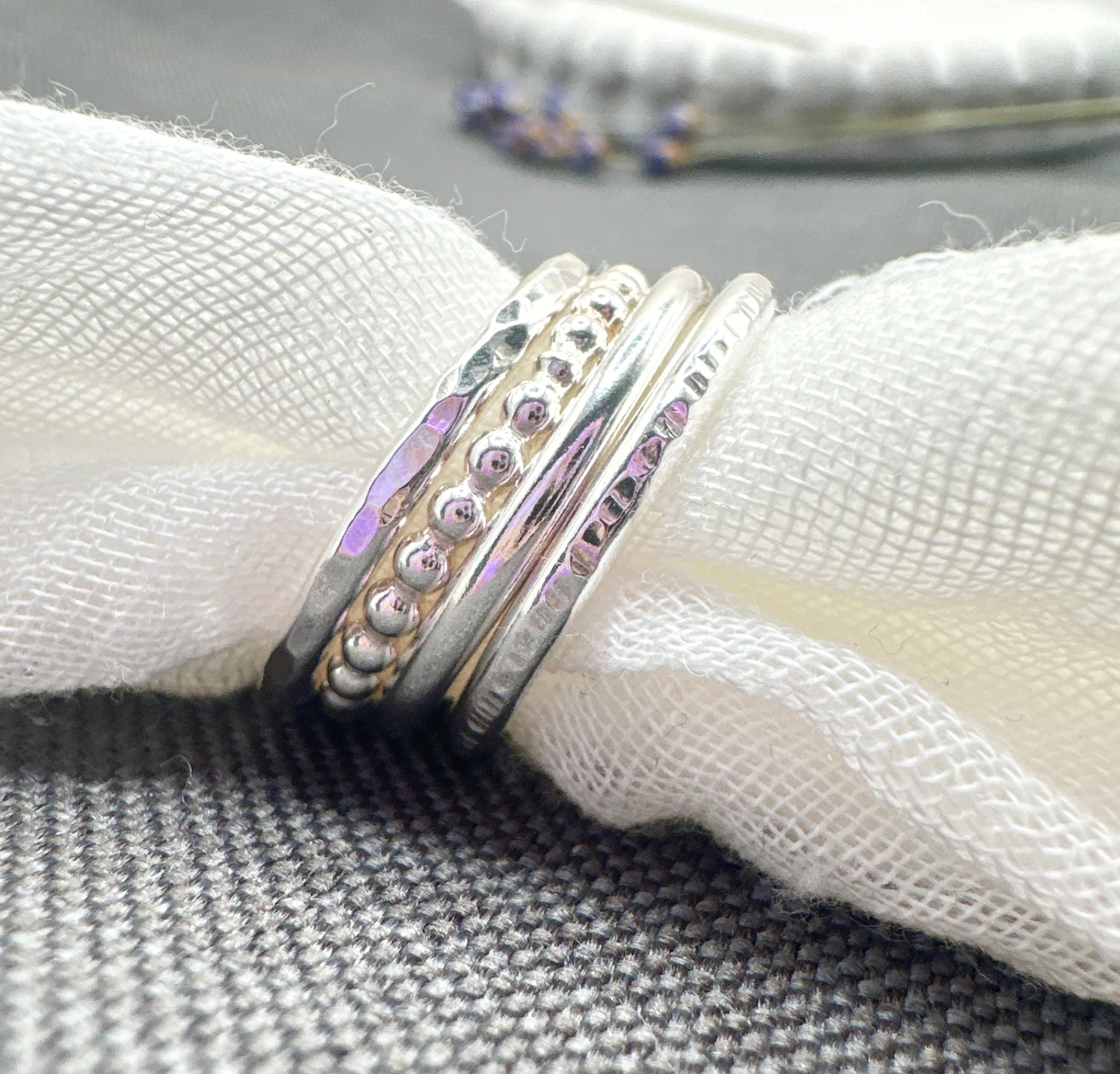 Leisel Sterling Rings
