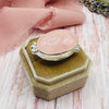 Statement Rose Quartz Ring