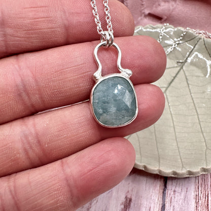 Florence Necklace in Aquamarine