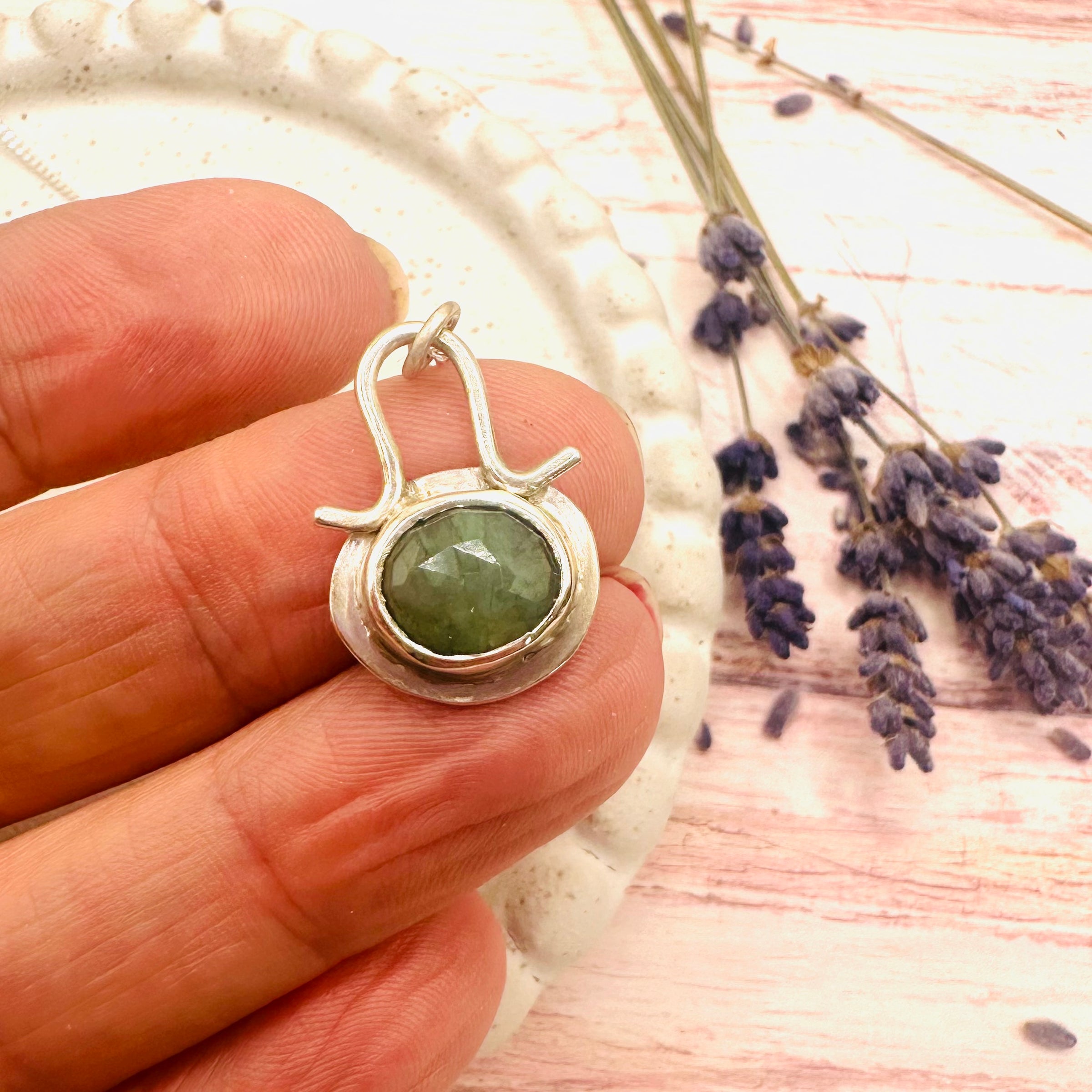 Sofia Necklace in Emerald