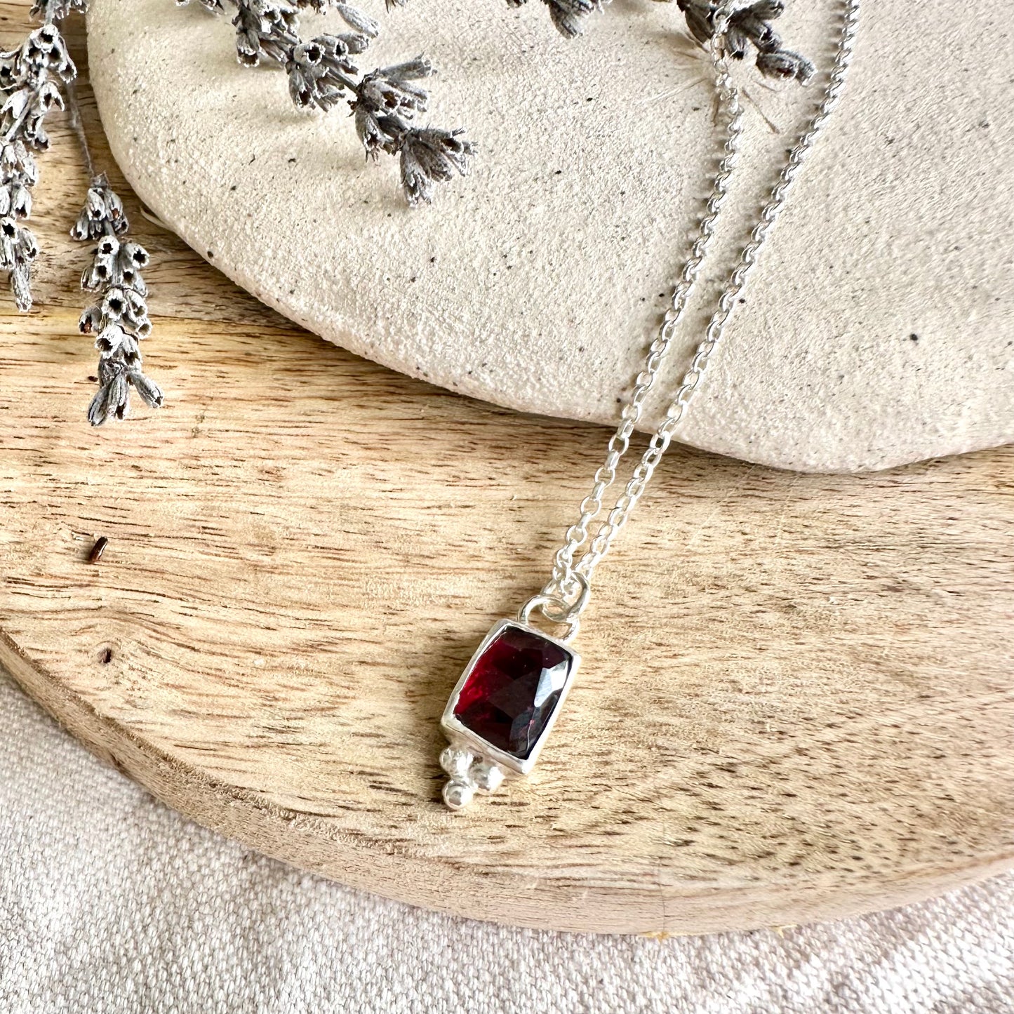 Garnet Necklace