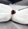 Garnet Trillion Esme Ring