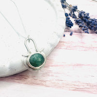 Sofia Necklace in Emerald