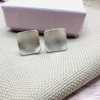 Patrice Satin Sterling Earrings