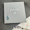 Blue Moss Kyanite Necklace