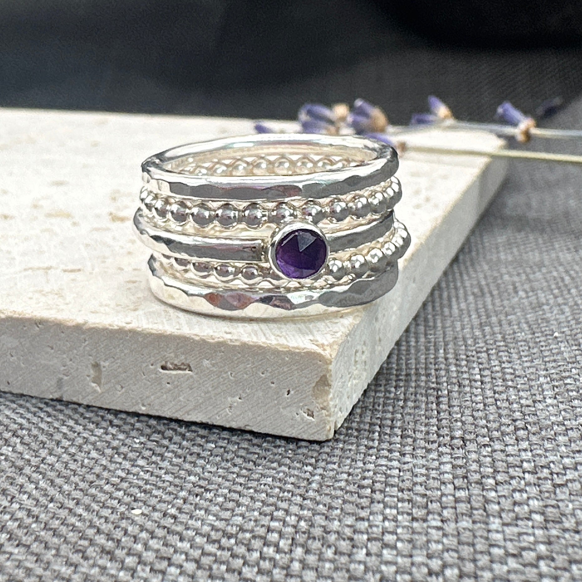 Aster Bespoke Ring Set