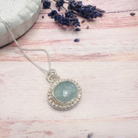 Adeline Necklace - Aquamarine