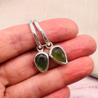 Serpentine Hoop Earrings